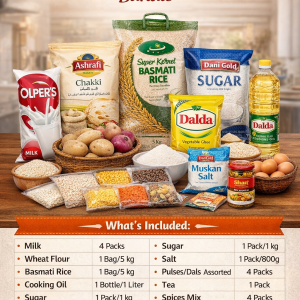 Pakistani Household Daily Essentials Bundle